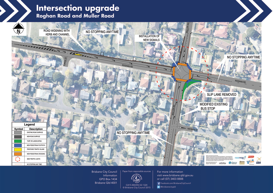 Roghan Road and Muller Road Intersection Upgrade