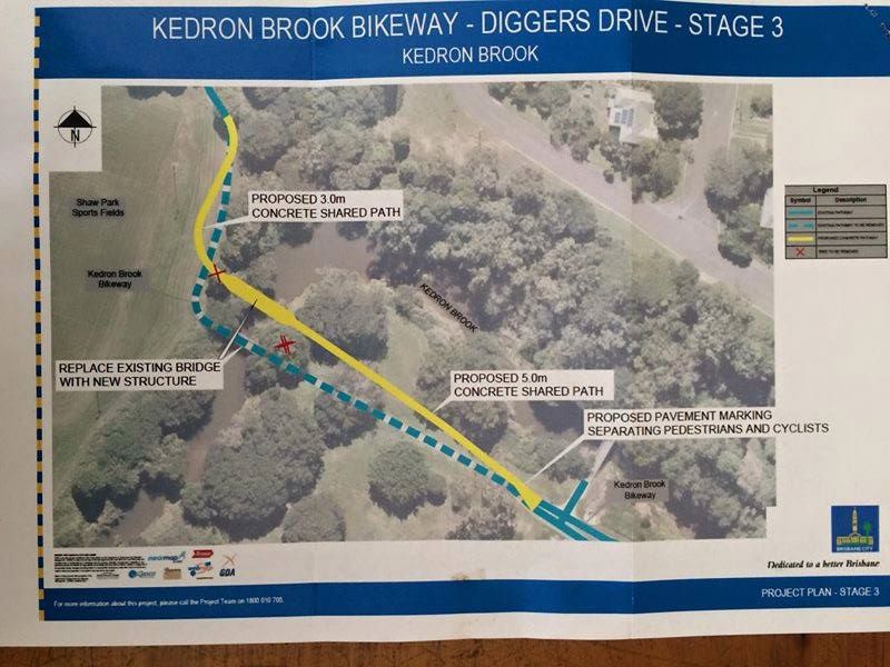 Diggers Drive Pedestrian/Bikeway Upgrade at Kalinga Park (Stage 03: Completed November 2015)
