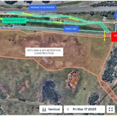 Cannery Creek Sewer Upgrade – Jim Soorley Bikeway works